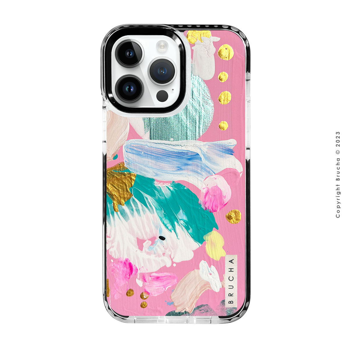 Funda ultra protectora pintada a mano para iPhone 14 Pro Max - Coctail