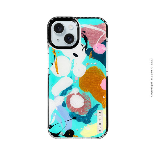 Funda ultra protectora pintada a mano para iPhone 15 - Kimsy