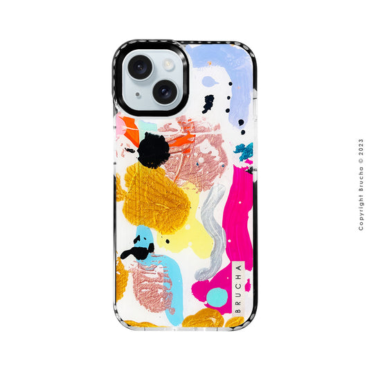 Funda ultra protectora pintada a mano para iPhone 15 - Richy