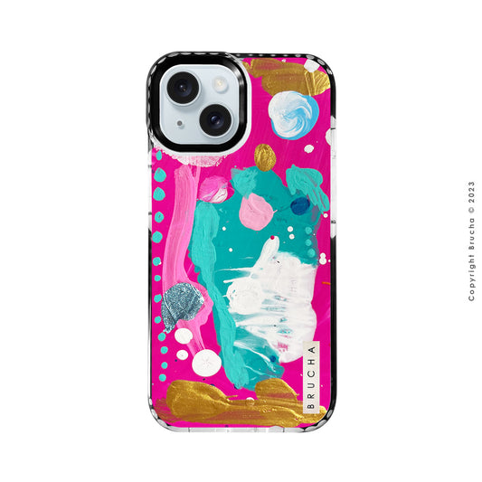 Funda ultra protectora pintada a mano para iPhone 15 - Ladies