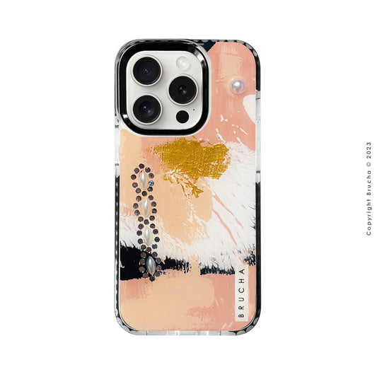 Funda ultra protectora pintada a mano para iPhone 15 Pro - Zlash BRILLANTES EDICIÓN LIMITADA💎