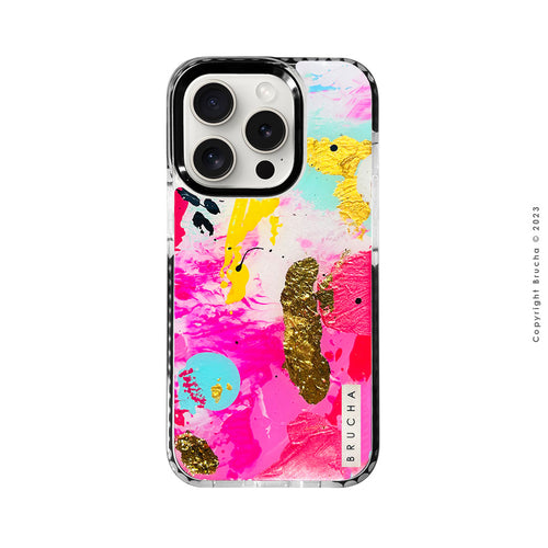 Funda ultra protectora pintada a mano para iPhone 15 Pro - Quendy