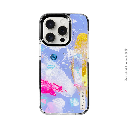 Funda ultra protectora pintada a mano para iPhone 15 Pro - Grays BRILLANTES EDICIÓN LIMITADA💎