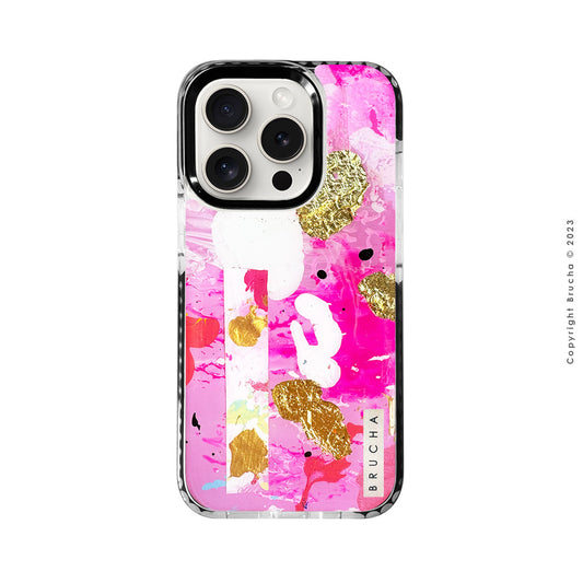 Funda ultra protectora pintada a mano para iPhone 15 Pro - Viña