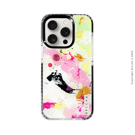 Funda ultra protectora pintada a mano para iPhone 15 Pro - Sylva BRILLANTES EDICIÓN LIMITADA💎