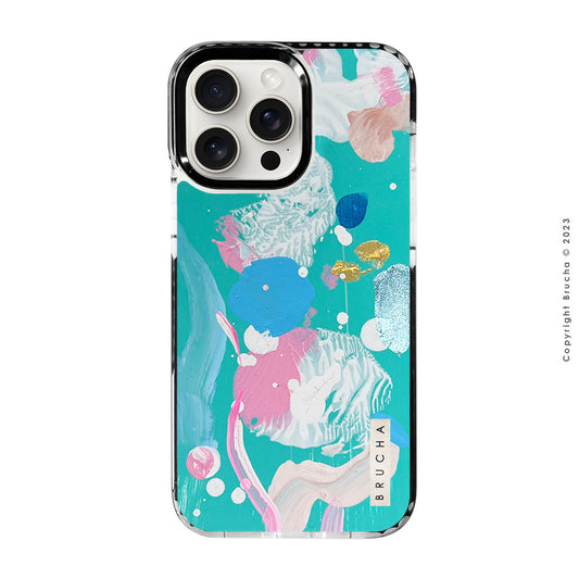 Funda ultra protectora pintada a mano para iPhone 15 Pro Max - Lyon