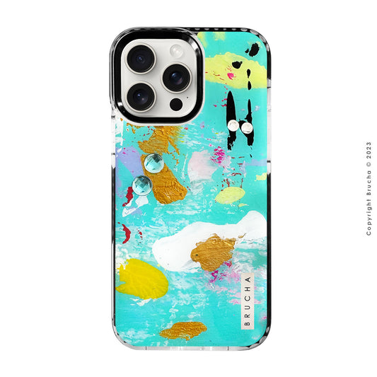 Funda ultra protectora pintada a mano para iPhone 15 Pro Max - Osiris BRILLANTES EDICIÓN LIMITADA💎