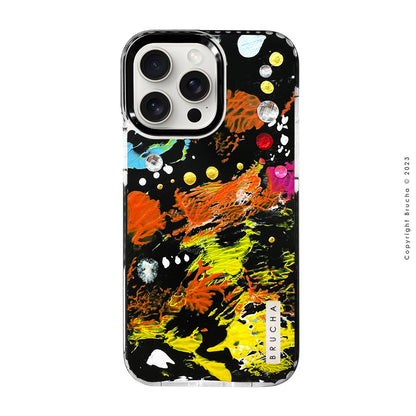 Funda ultra protectora pintada a mano para iPhone 15 Pro Max - Shaly BRILLANTES EDICIÓN LIMITADA💎