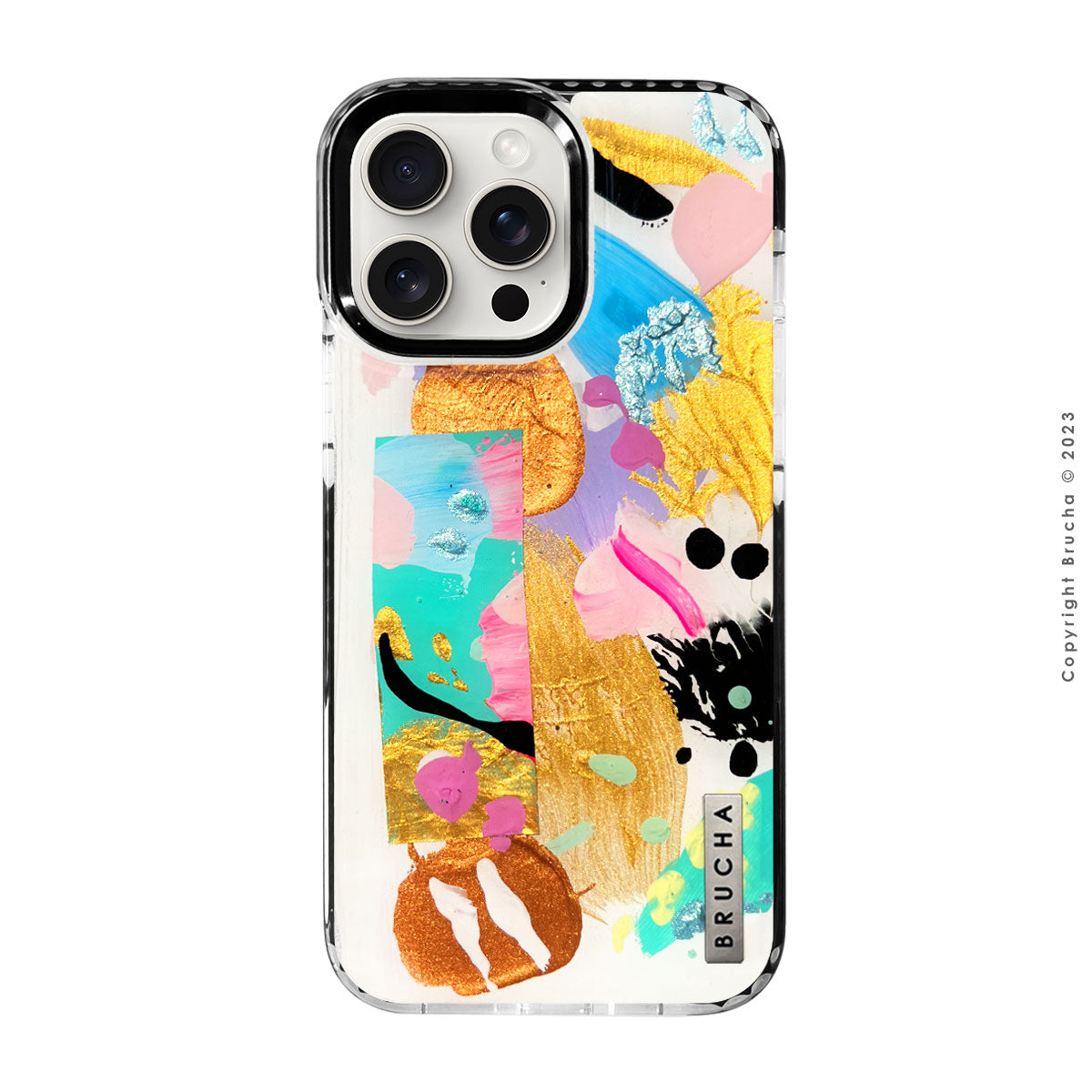 Funda ultra protectora pintada a mano para iPhone 15 Pro Max - Mónaco