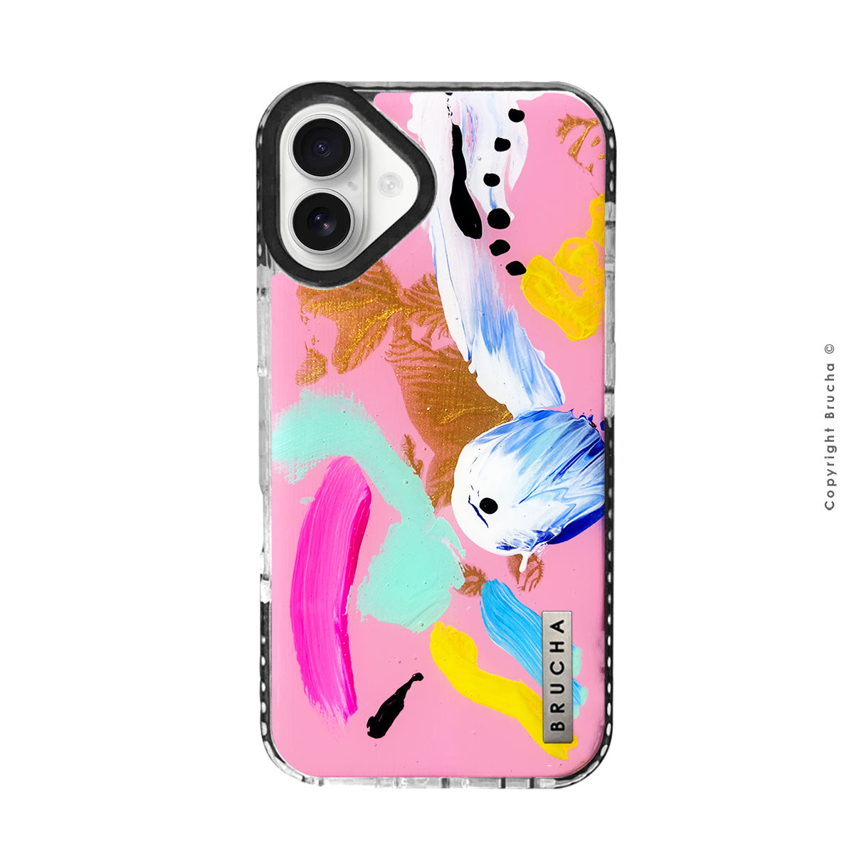 Funda ultra protectora pintada a mano para iPhone 16 Plus - Wish