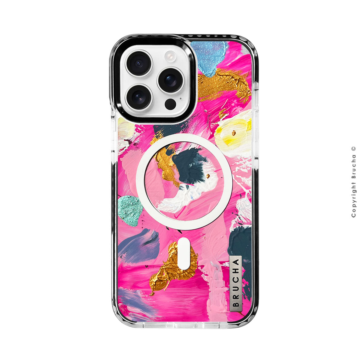 Funda Magsafe ultra protectora pintada a mano para iPhone 16 Pro Max - Taimi