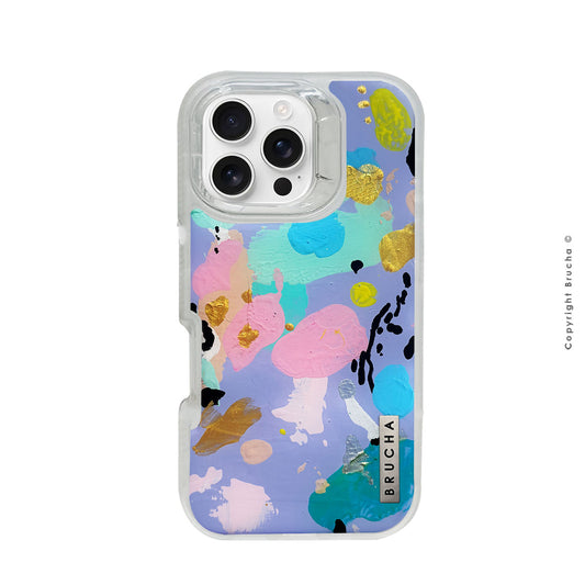 Funda ULTRA resistente transparente pintada a mano para iPhone 16 Pro - Mika