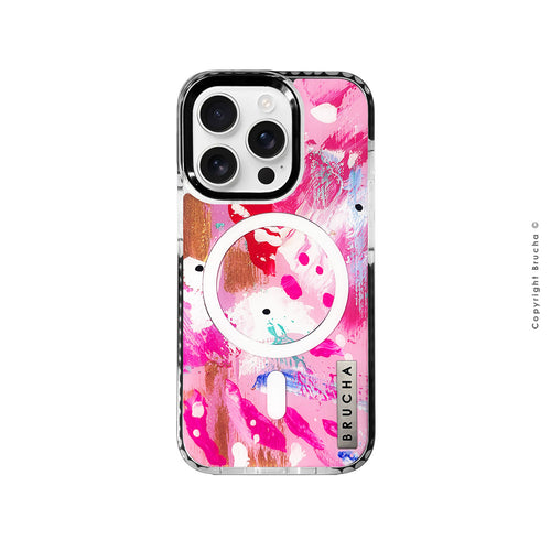 Funda Magsafe ultra protectora pintada a mano para iPhone 16 Pro - Cally