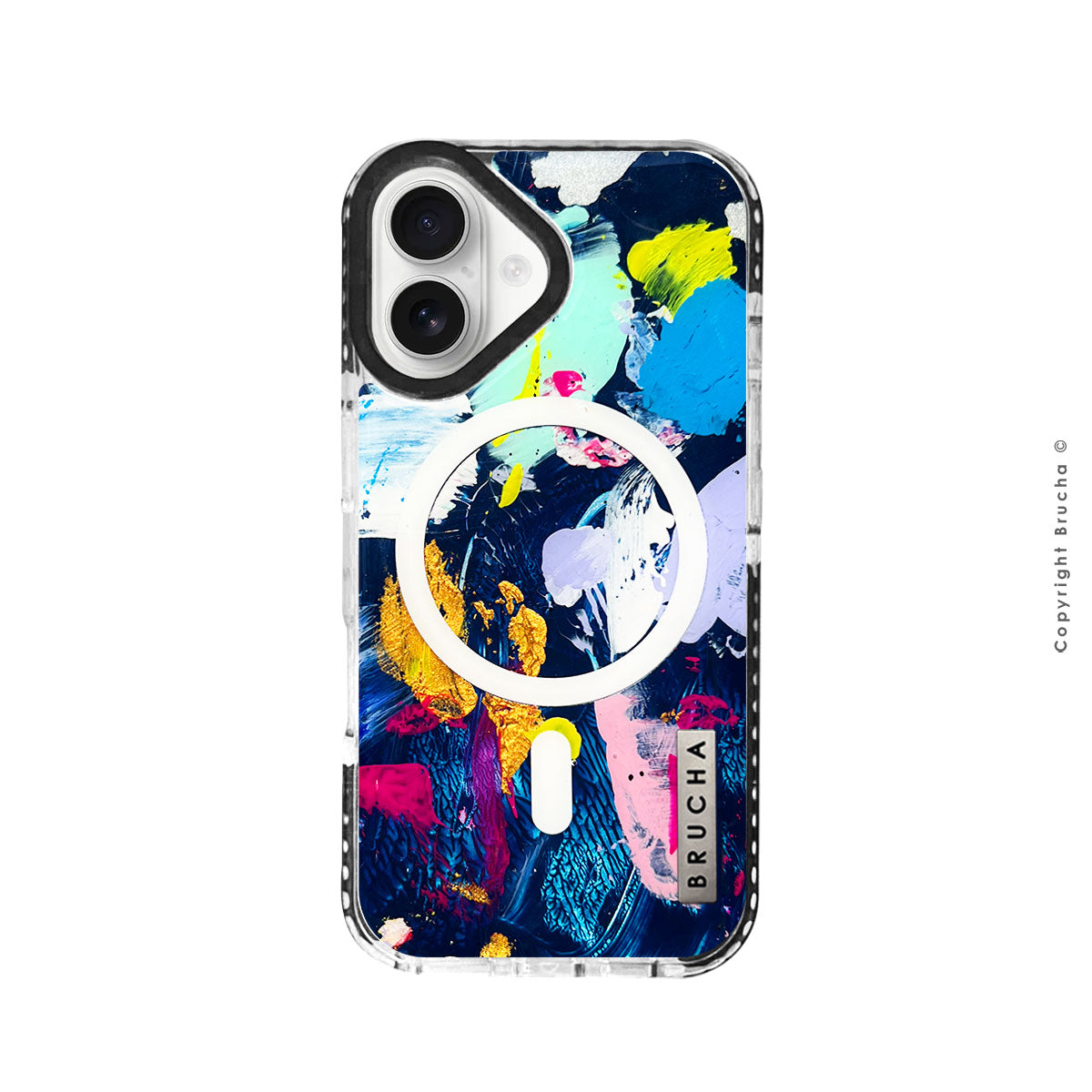 Funda Magsafe ultra protectora pintada a mano para iPhone 16 - Magdalena