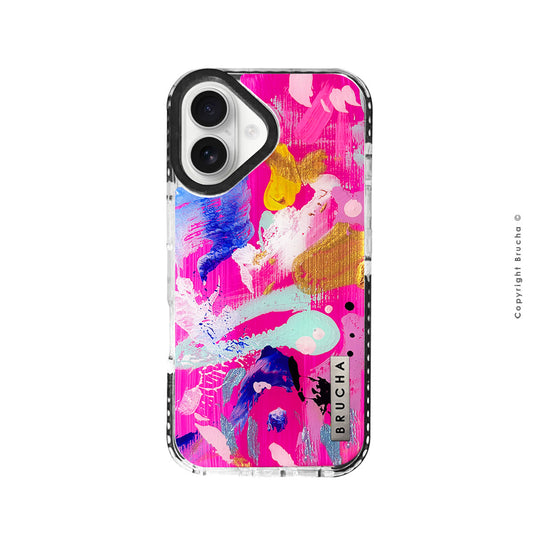 Funda ultra protectora pintada a mano para iPhone 16 - Korean