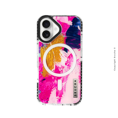 Funda ultra protectora pintada a mano para iPhone 16 - Aguilar