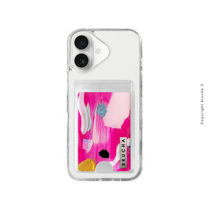 Funda Impact con cartera pintada a mano para iPhone 16 - Tirsa