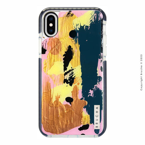 Funda ultra protectora pintada a mano para iPhone X Max - Banaz