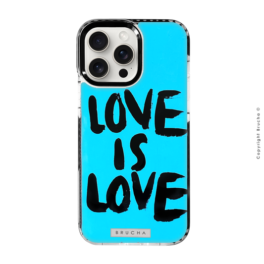 Funda ultra resistente pintada a mano para iPhone  - Love is love