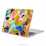 Funda ultra protectora para MacBook pintada a mano pieza única - Opal