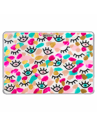 Funda ultra protectora para MacBook pintada a mano pieza única - I See You