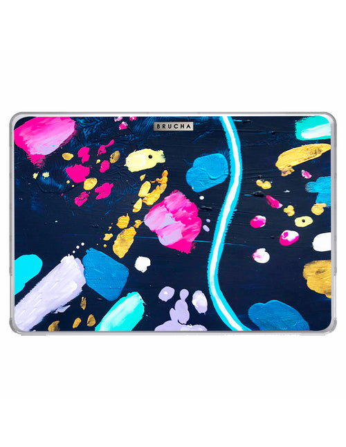 Funda ultra protectora para MacBook pintada a mano pieza única - Zion