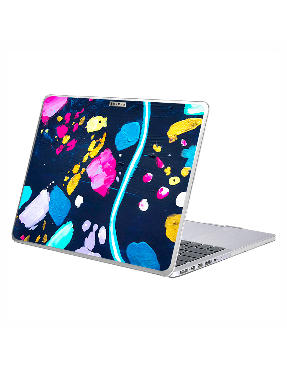 Funda ultra protectora para MacBook pintada a mano pieza única - Zion