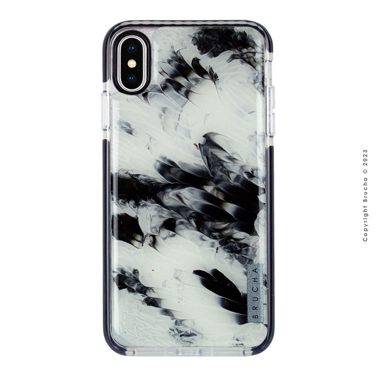 Funda ultra protectora pintada a mano para iPhone Xs Max - Marble