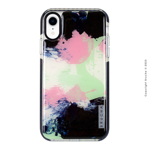 Funda ultra protectora pintada a mano para iPhone XR - Menta