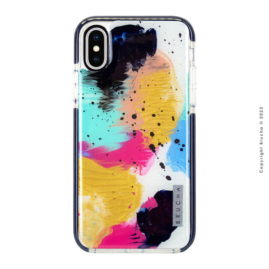 Funda ultra protectora pintada a mano para iPhone X/XS - Maca