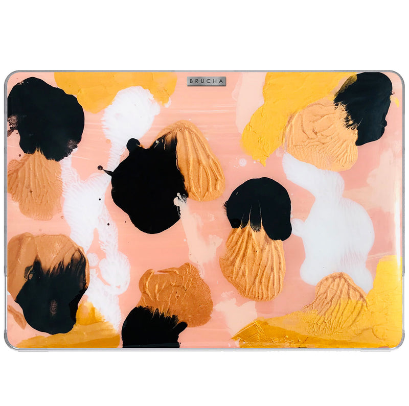 Funda ultra protectora para MacBook Air 11" pintada a mano pieza única - Lina