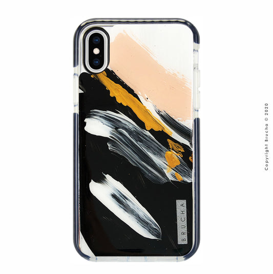 Funda ultra protectora pintada a mano para iPhone X Max – Swan