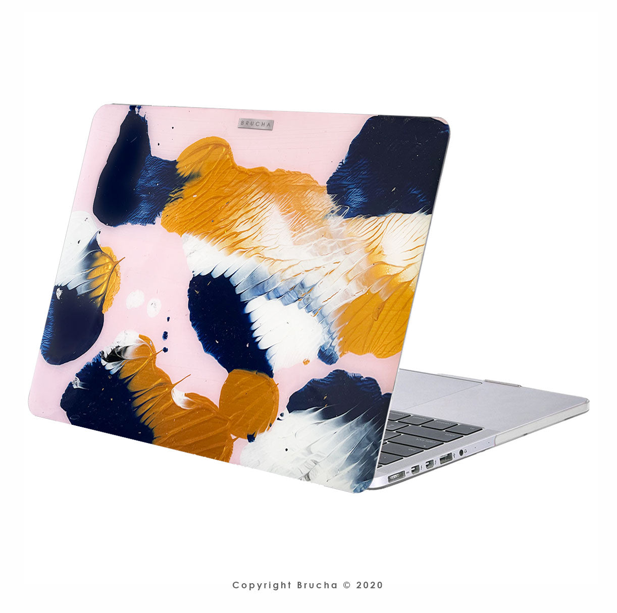 Funda ultra protectora para MacBook Air 11" pintada a mano pieza única - Milán