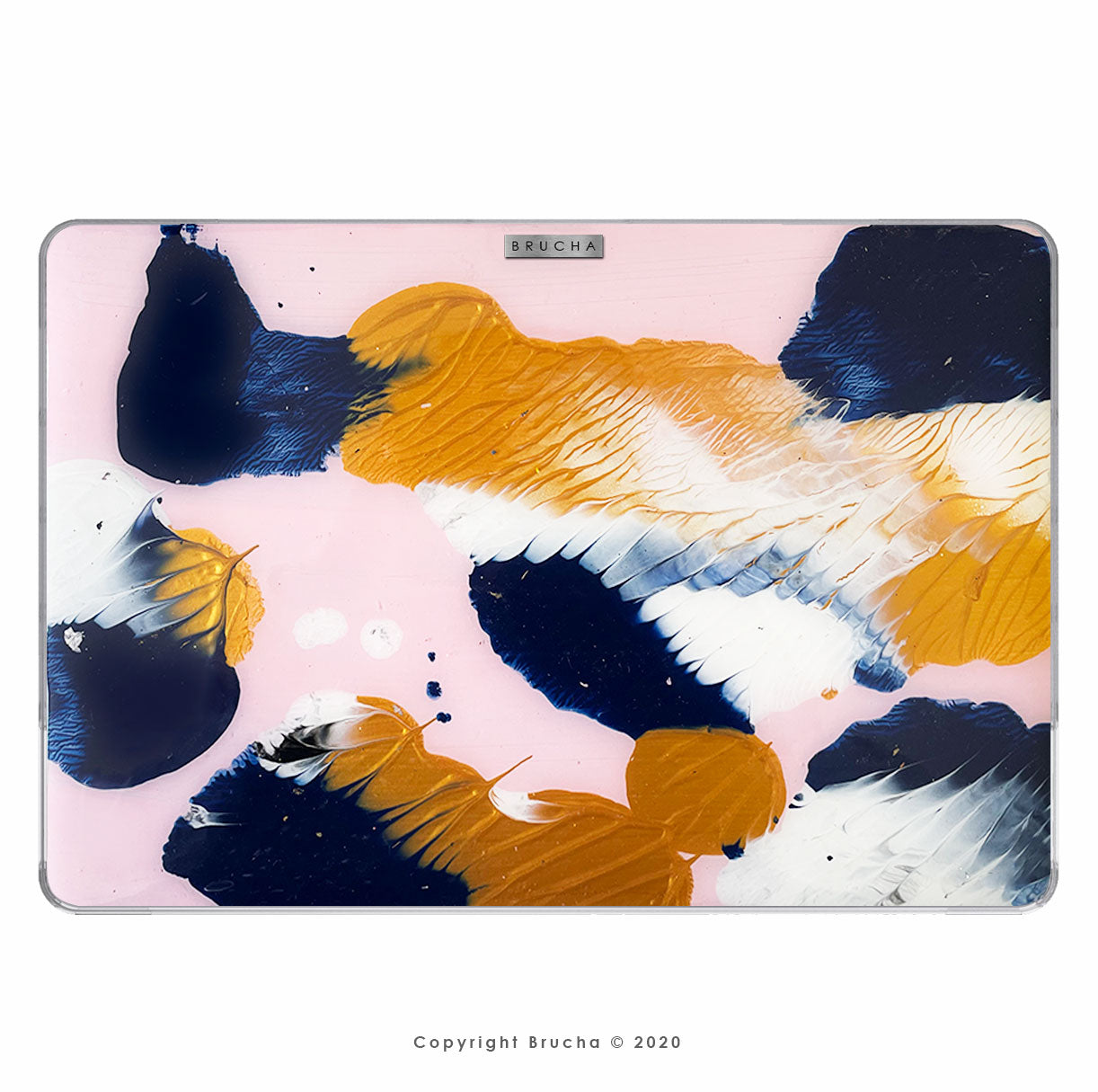 Funda ultra protectora para MacBook Air 11" pintada a mano pieza única - Milán