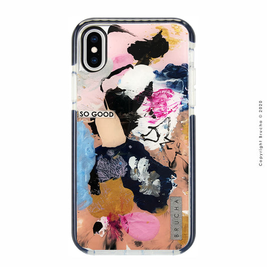 Funda ultra protectora pintada a mano para iPhone X Max - Cuadrit