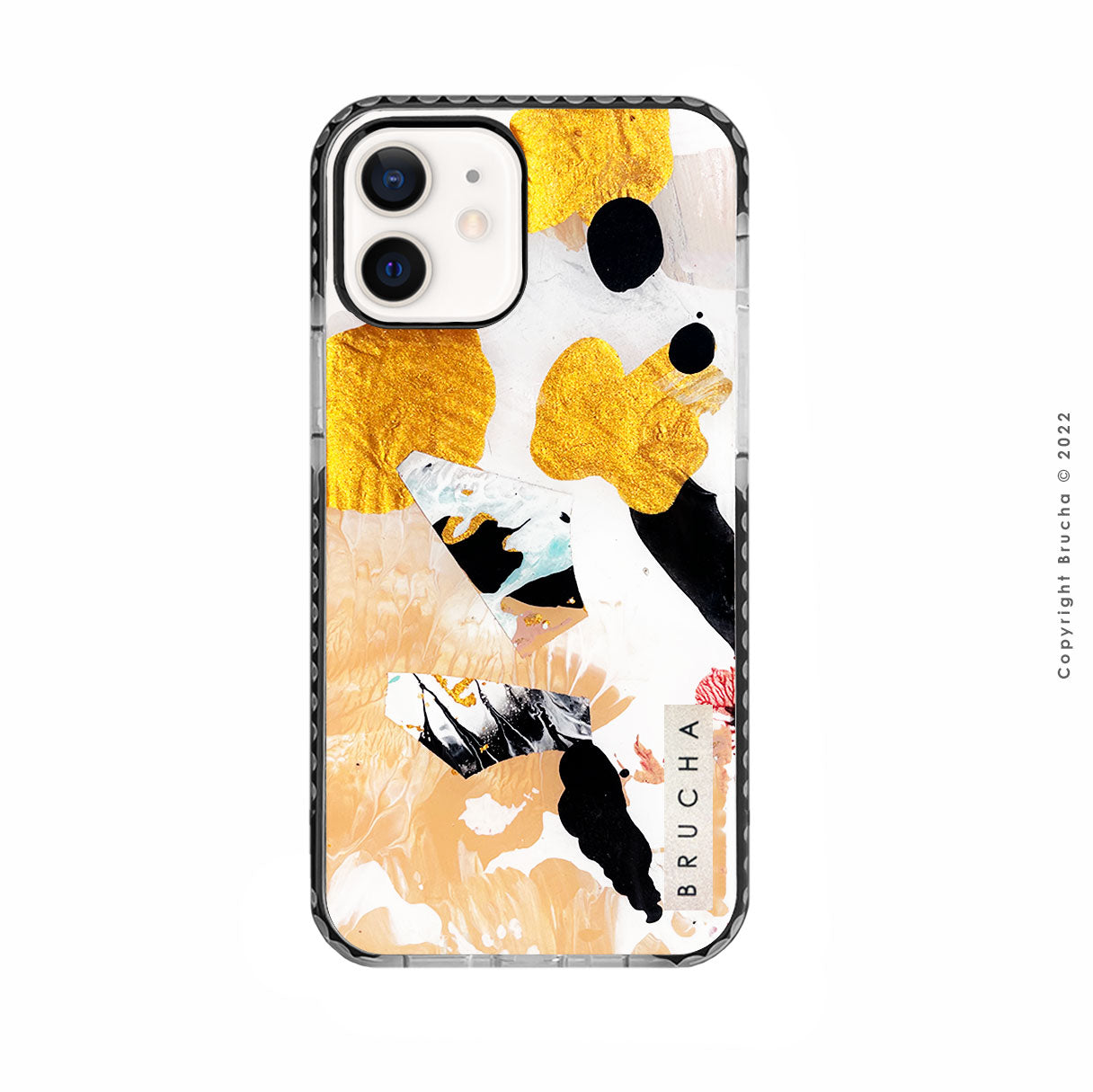 Funda ultra protectora pintada a mano para iPhone 12 mini – Sans