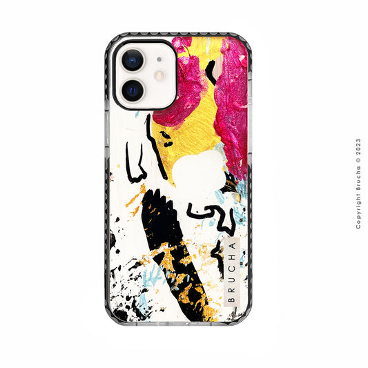 Funda ultra protectora pintada a mano para iPhone 12 mini – Tampines