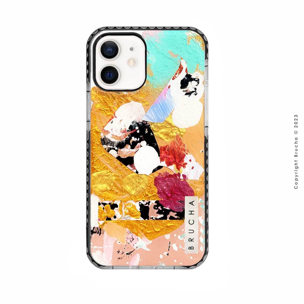 Funda ultra protectora pintada a mano para iPhone 12 mini – Bedok