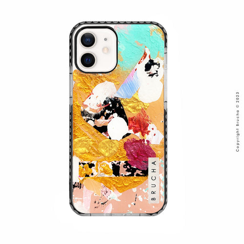 Funda ultra protectora pintada a mano para iPhone 12 mini – Bedok