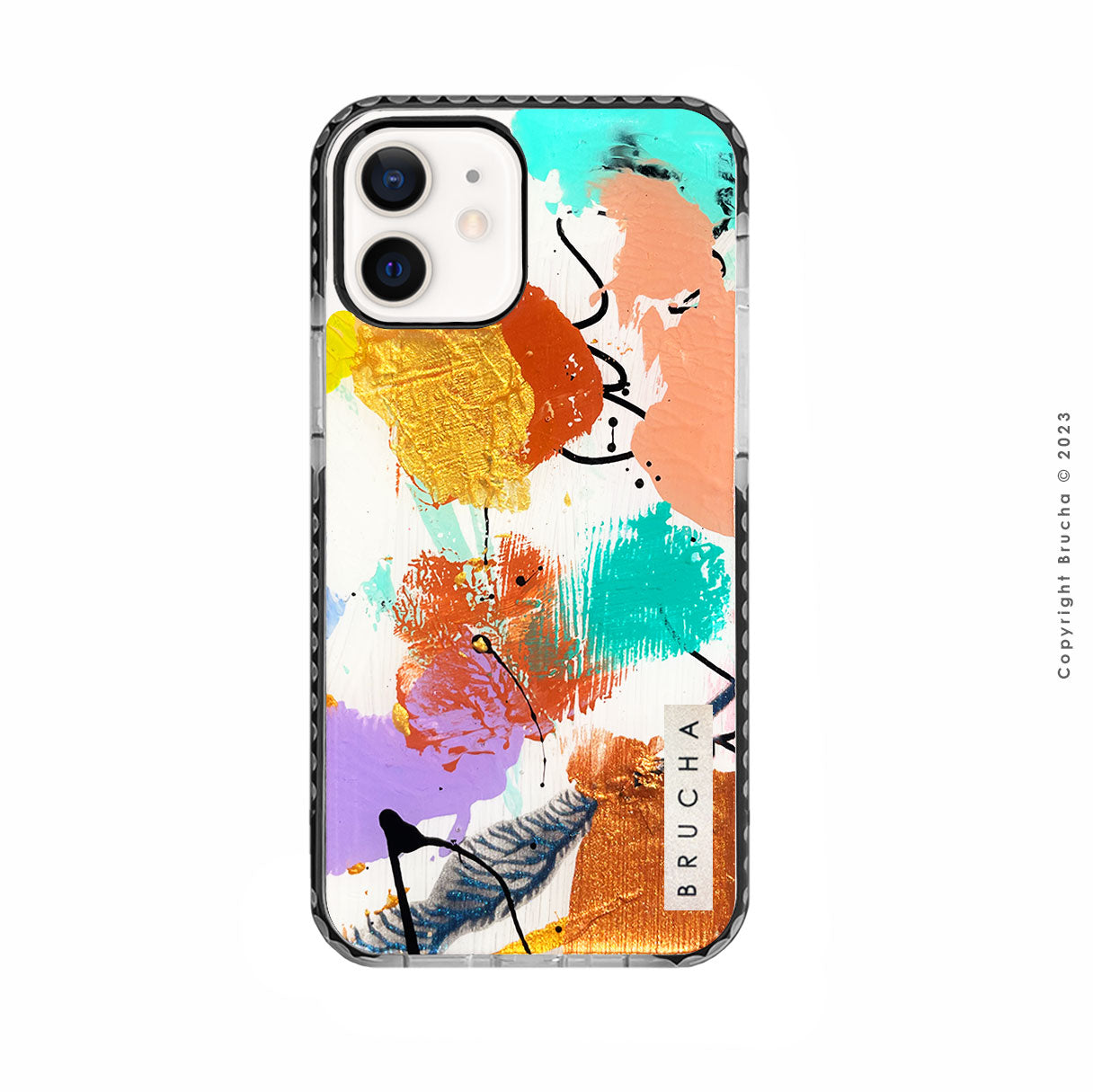 Funda ultra protectora pintada a mano para iPhone 12 mini – Punggol