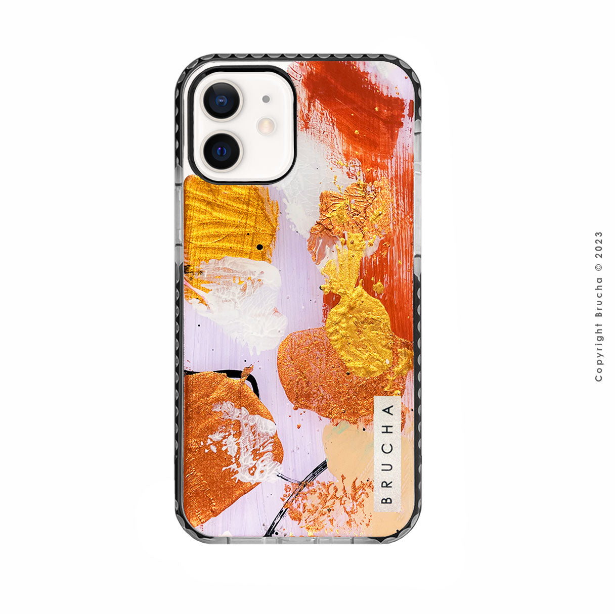 Funda ultra protectora pintada a mano para iPhone 12 mini – Upper