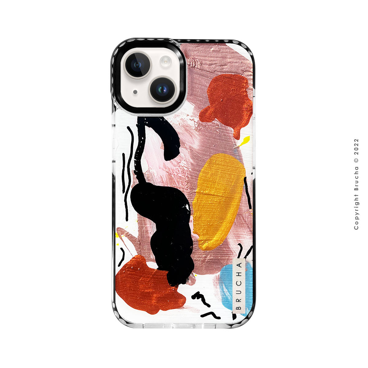 Funda ultra protectora pintada a mano para iPhone 13/14 - Tora