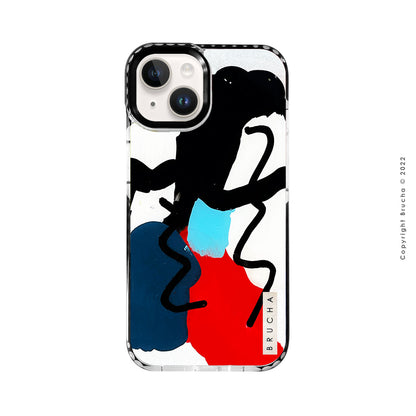 Funda ultra protectora pintada a mano para iPhone 13/14 - Haps