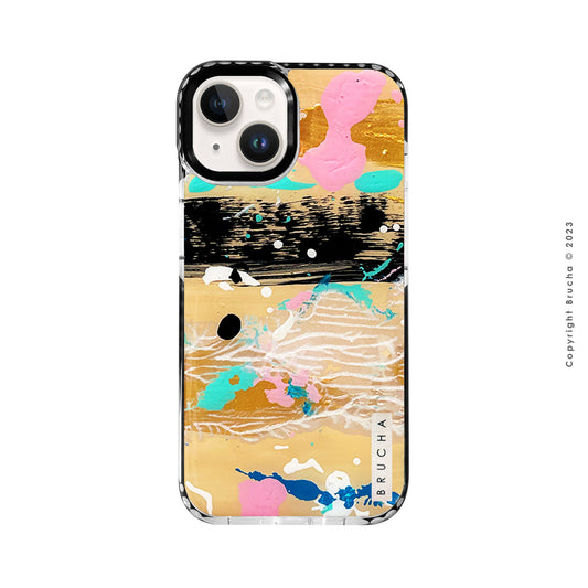 Funda ultra protectora pintada a mano para iPhone 13/14 - Adfg