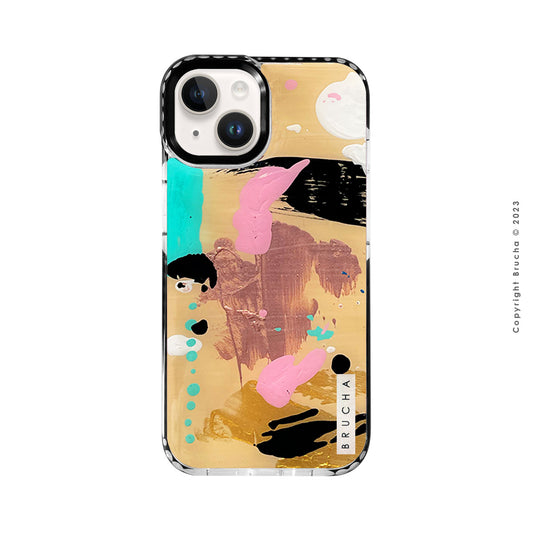 Funda ultra protectora pintada a mano para iPhone 13/14 - Qurty