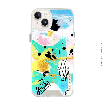 Funda ultra protectora pintada a mano para iPhone 14/15 Plus – Guza