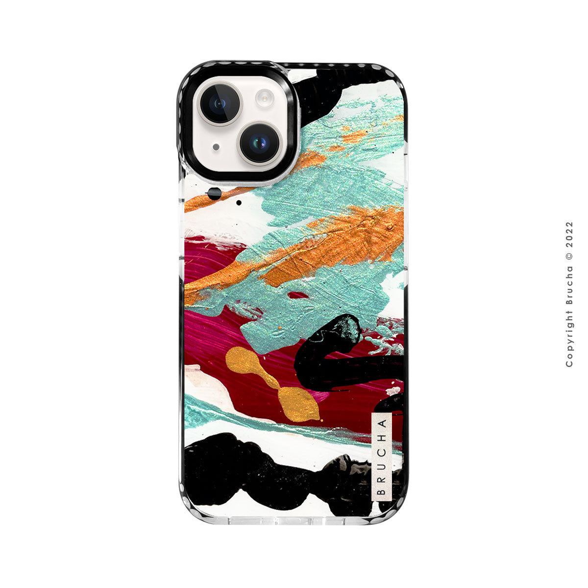 Funda ultra protectora pintada a mano para iPhone 13/14 - Afra