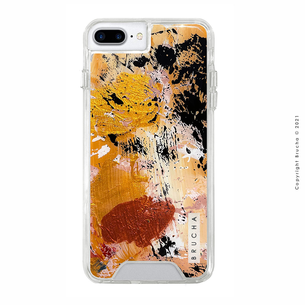 Funda ultra protectora pintada a mano para Iphone 6/7/8 Plus – Lichi