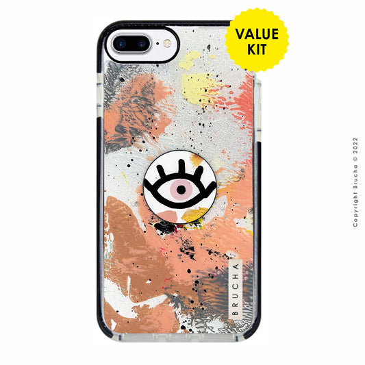 Funda ultra protectora pintada a mano para Iphone 6/7/8 Plus Value Kit – Vej