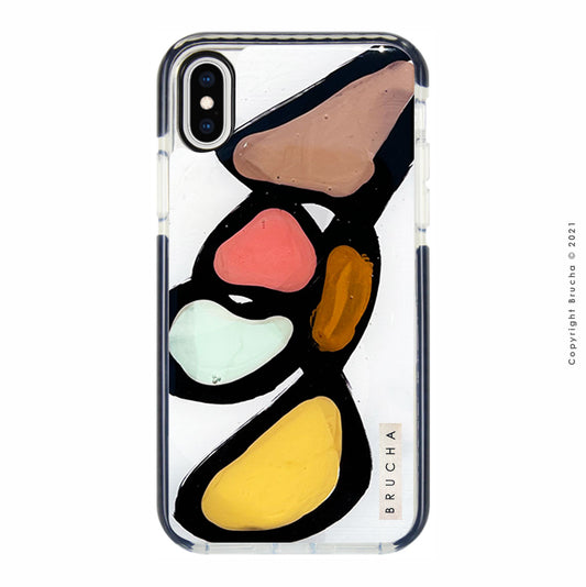 Funda ultra protectora pintada a mano para Iphone X/XS – Gula